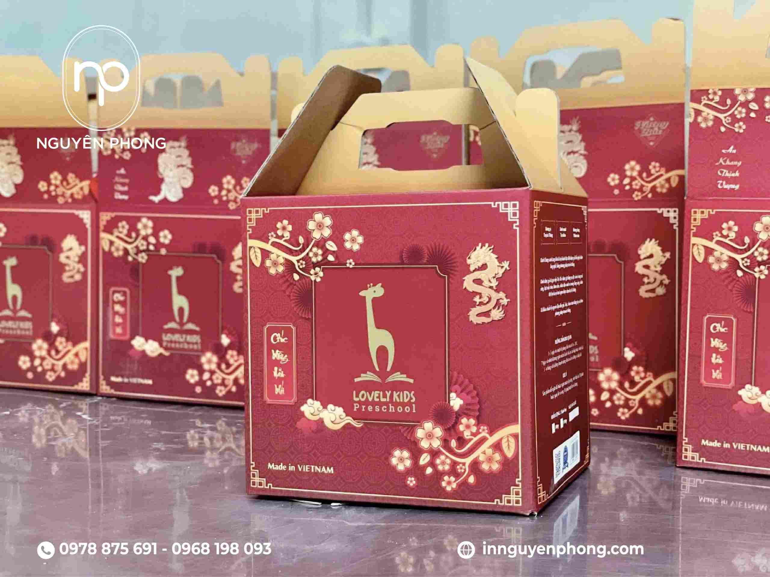 Đặt in hộp bánh chưng chất lượng giá tốt cho doanh nghiệp